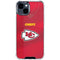 NFL Kansas City Chiefs Team Jersey iPhone 15 Clear Case