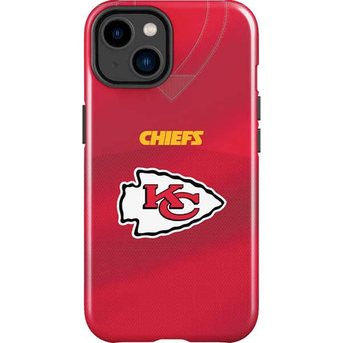 NFL Kansas City Chiefs Team Jersey iPhone 15 Impact Case