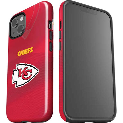NFL Kansas City Chiefs Team Jersey iPhone 15 Impact Case