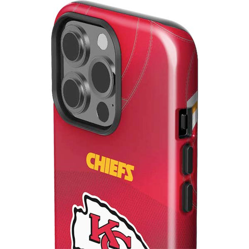 NFL Kansas City Chiefs Team Jersey iPhone 15 Pro Impact Case