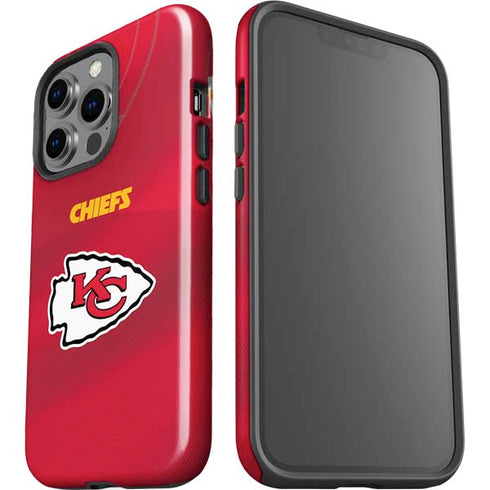 NFL Kansas City Chiefs Team Jersey iPhone 15 Pro Impact Case