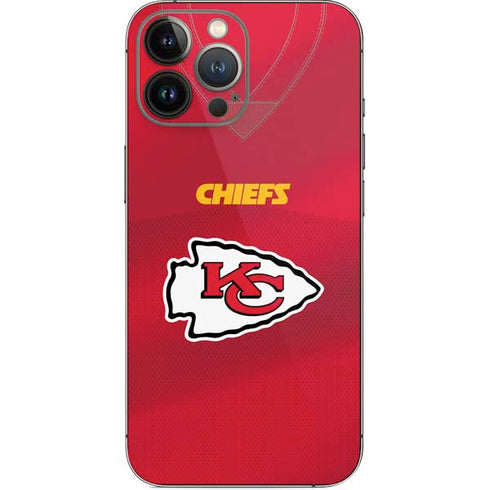 NFL Kansas City Chiefs Team Jersey iPhone 15 Pro Max Skin