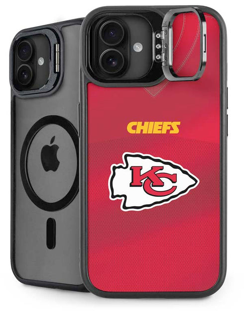 NFL Kansas City Chiefs Team Jersey iPhone 16 Plus Kickstand Case
