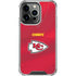 NFL Kansas City Chiefs Team Jersey iPhone 16 Pro Clear Case