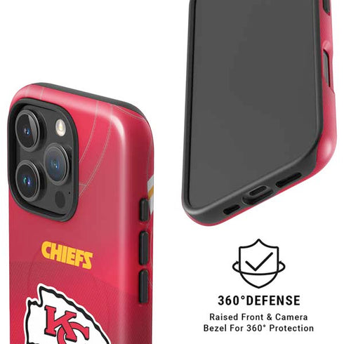 NFL Kansas City Chiefs Team Jersey iPhone 16 Pro Magsafe Impact Case