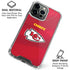 NFL Kansas City Chiefs Team Jersey iPhone 16 Pro Max Clear Case
