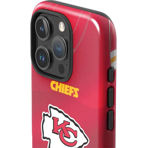 NFL Kansas City Chiefs Team Jersey iPhone 16 Pro Max Impact Case