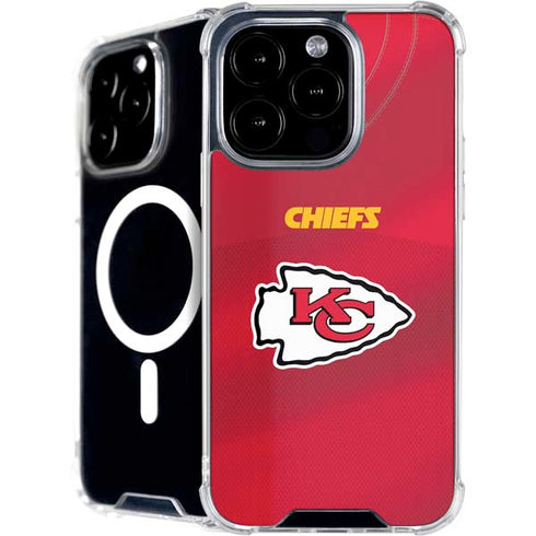NFL Kansas City Chiefs Team Jersey iPhone 16 Pro Max MagSafe Case