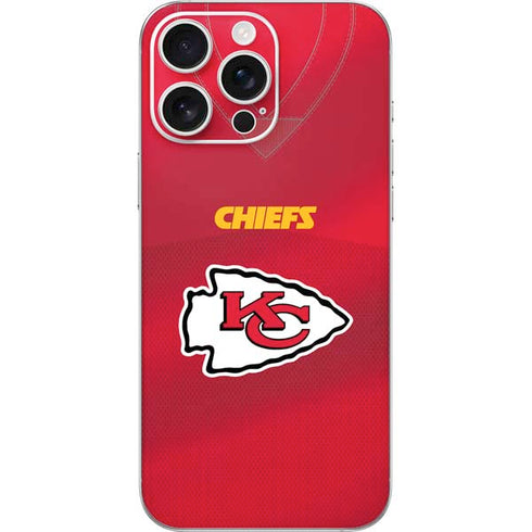 NFL Kansas City Chiefs Team Jersey iPhone 16 Pro Max Skin