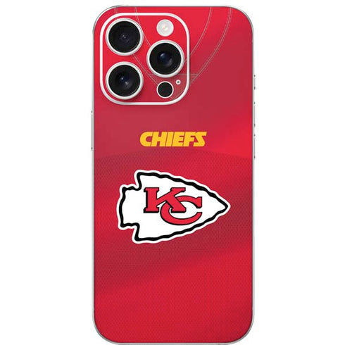 NFL Kansas City Chiefs Team Jersey iPhone 16 Pro Skin