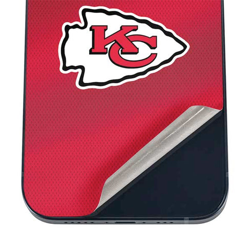 NFL Kansas City Chiefs Team Jersey iPhone 16 Skin