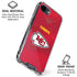 NFL Kansas City Chiefs Team Jersey iPhone 16e Clear Case