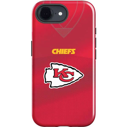 NFL Kansas City Chiefs Team Jersey iPhone 16e Impact Case