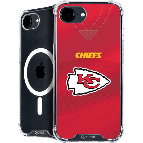 NFL Kansas City Chiefs Team Jersey iPhone 16e MagSafe Case