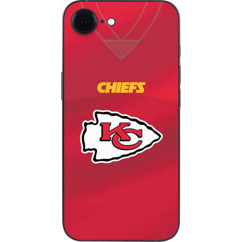 NFL Kansas City Chiefs Team Jersey iPhone 16e Skin