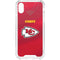 NFL Kansas City Chiefs Team Jersey iPhone XS Clear Case