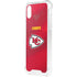 NFL Kansas City Chiefs Team Jersey iPhone XS Clear Case