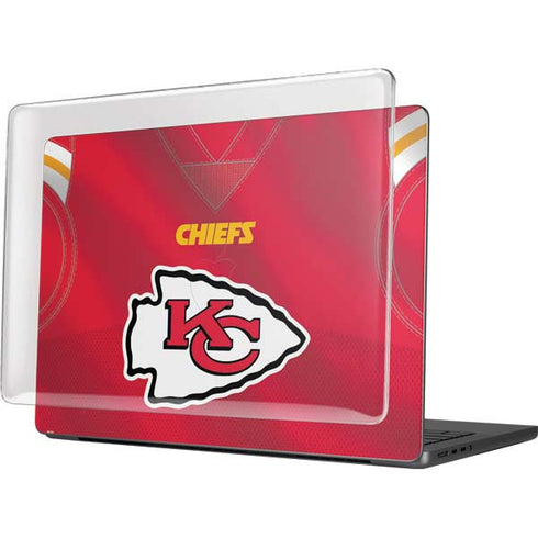 NFL Kansas City Chiefs Team Jersey MacBook Pro 14in (2021-24) Case plus Skin
