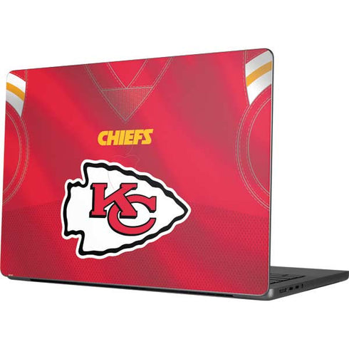 NFL Kansas City Chiefs Team Jersey Apple MacBook Pro 14-inch Skin