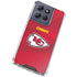 NFL Kansas City Chiefs Team Jersey Moto G Power 5G (2025) Clear Case