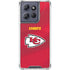 NFL Kansas City Chiefs Team Jersey Moto G Stylus 5G (2025) Clear Case