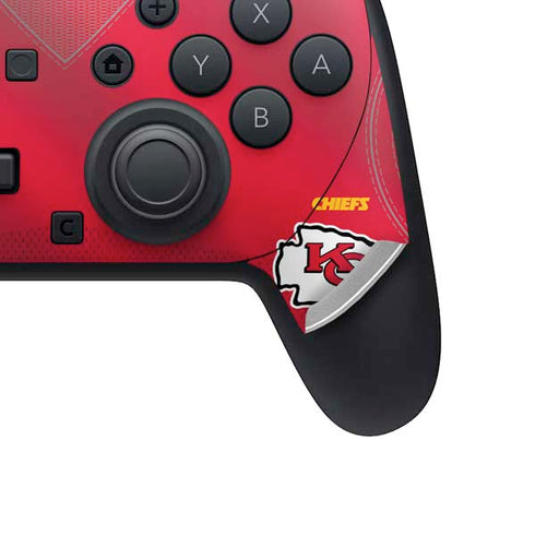 NFL Kansas City Chiefs Team Jersey Nintendo Switch 2 (2025) Pro Controller Skin