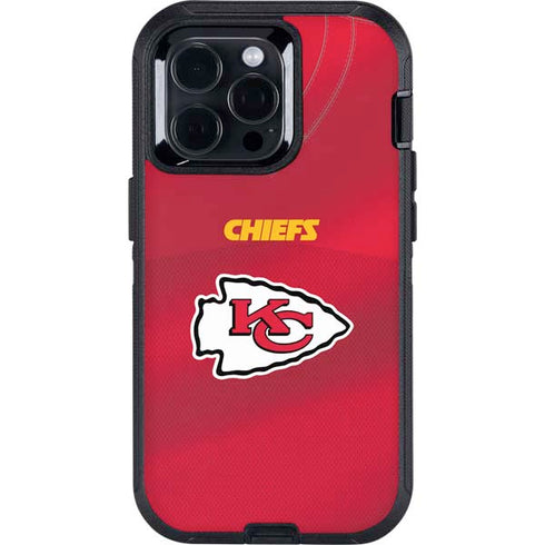 NFL Kansas City Chiefs Team Jersey Otterbox Defender iPhone Skin