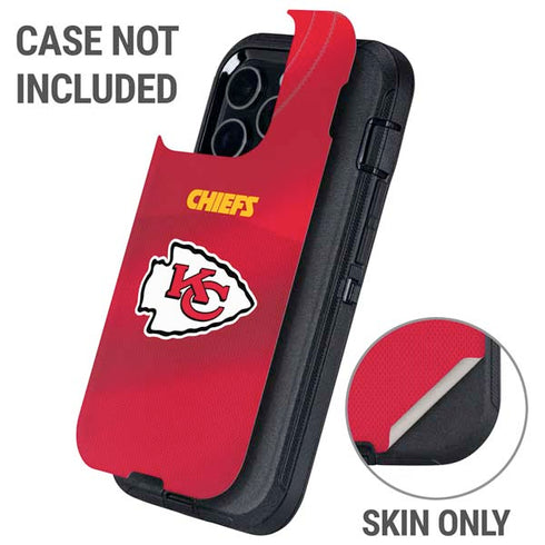 NFL Kansas City Chiefs Team Jersey Otterbox Defender iPhone Skin