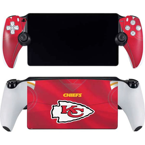 NFL Kansas City Chiefs Team Jersey PlayStation Portal Remote Player Skin