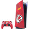 NFL Kansas City Chiefs Team Jersey PlayStation PS5 Skins