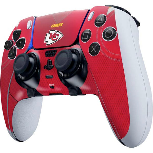 NFL Kansas City Chiefs Team Jersey PS5 DualSense Edge Pro Controller Skin