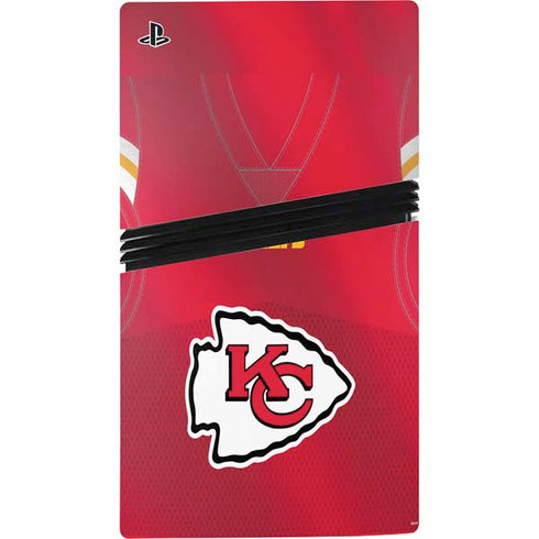 NFL Kansas City Chiefs Team Jersey PS5 Pro Bundle Skin