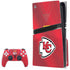 NFL Kansas City Chiefs Team Jersey PS5 Pro Disk Bundle Skin