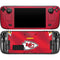 NFL Kansas City Chiefs Team Jersey Steam Deck Handheld Gaming Computer OLED Skin