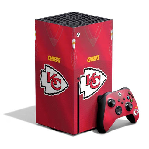 NFL Kansas City Chiefs Team Jersey Xbox Series X Skins