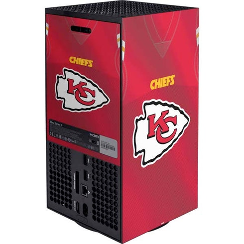 NFL Kansas City Chiefs Team Jersey Xbox Series X Bundle Skin