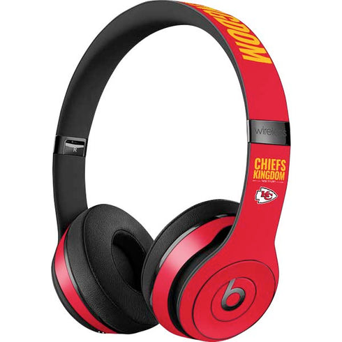 NFL Kansas City Chiefs Team Motto Beats Solo 3 Wireless Skin