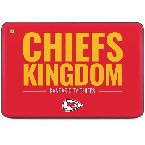 NFL Kansas City Chiefs Team Motto HP Chromebook Skin