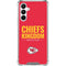 NFL Kansas City Chiefs Team Motto Galaxy A16 5G Clear Case