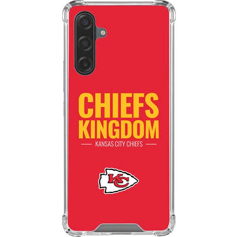NFL Kansas City Chiefs Team Motto Galaxy A17 Clear Case