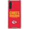 NFL Kansas City Chiefs Team Motto Galaxy A17 Clear Case