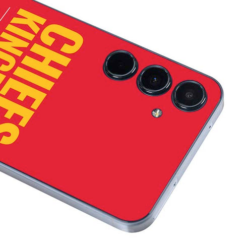 NFL Kansas City Chiefs Team Motto Galaxy A35 5G Skin