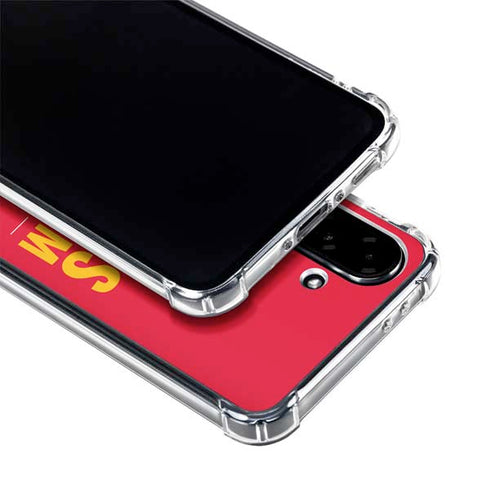 NFL Kansas City Chiefs Team Motto Galaxy A36 5G Clear Case