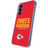 NFL Kansas City Chiefs Team Motto Galaxy A55 5G Clear Case