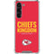 NFL Kansas City Chiefs Team Motto Galaxy S24 FE Clear Case