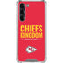 NFL Kansas City Chiefs Team Motto Galaxy S24 FE Clear Case