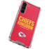 NFL Kansas City Chiefs Team Motto Galaxy S24 FE Clear Case