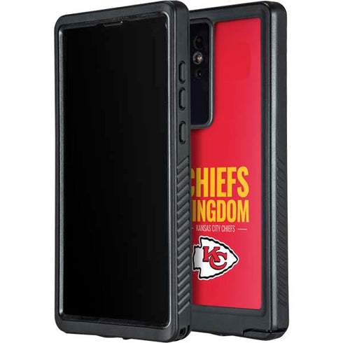 NFL Kansas City Chiefs Team Motto Galaxy S24 Ultra Waterproof Case
