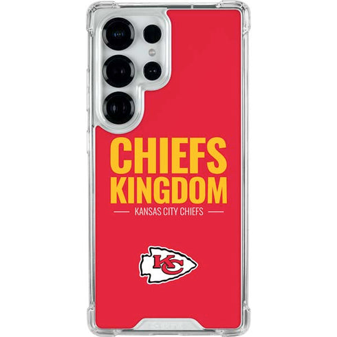 NFL Kansas City Chiefs Team Motto Galaxy S25 Ultra Clear Case