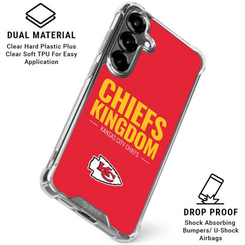 NFL Kansas City Chiefs Team Motto Galaxy S26 Plus Clear Case